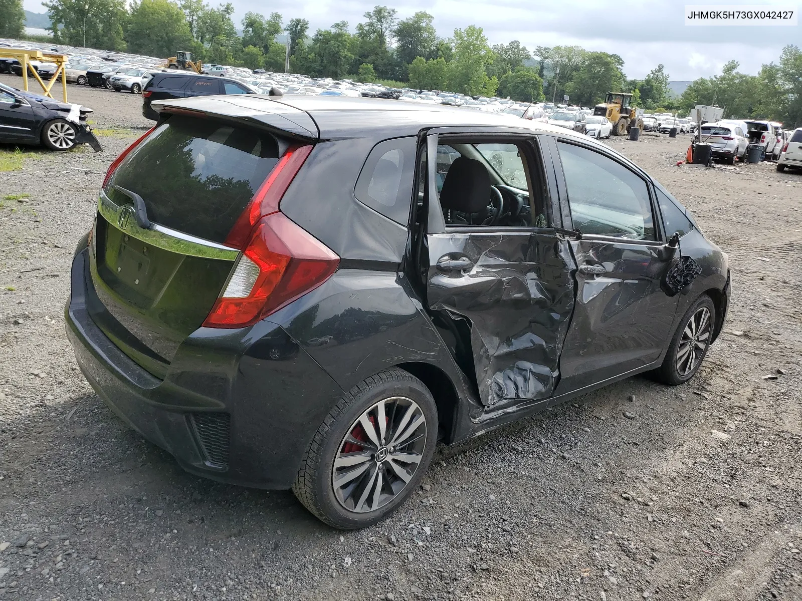 JHMGK5H73GX042427 2016 Honda Fit Ex