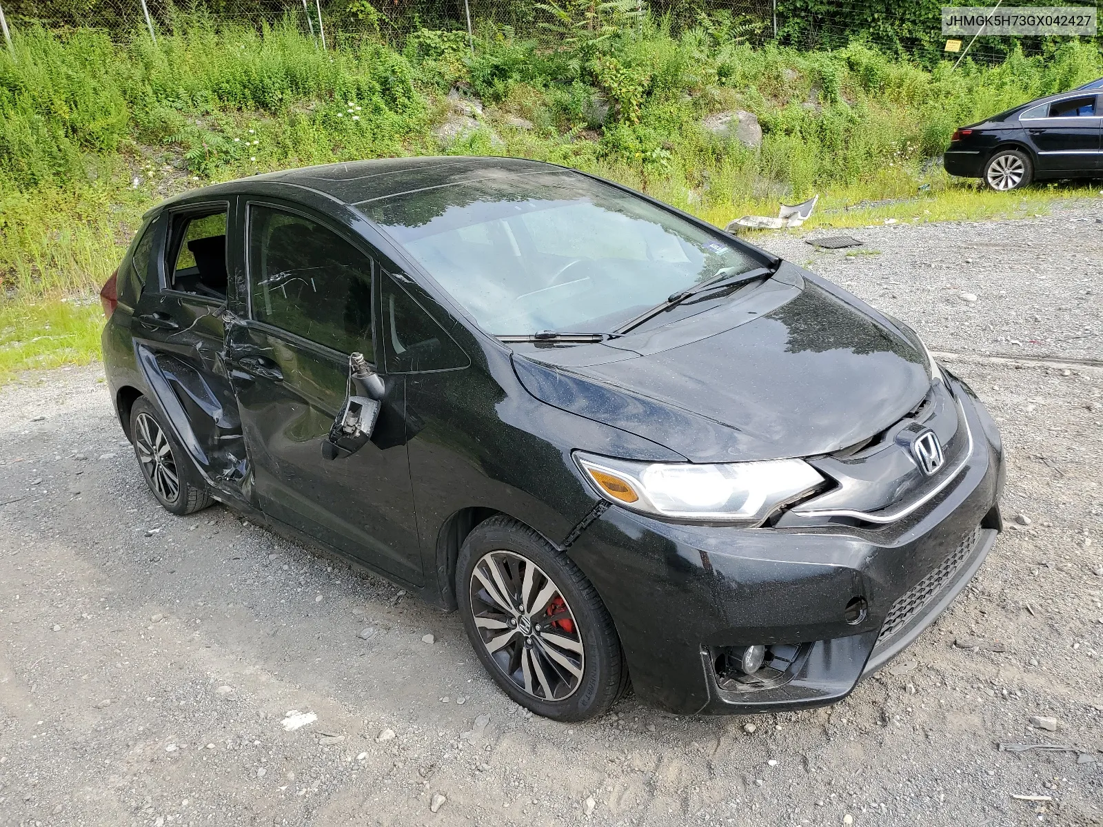 2016 Honda Fit Ex VIN: JHMGK5H73GX042427 Lot: 64753554