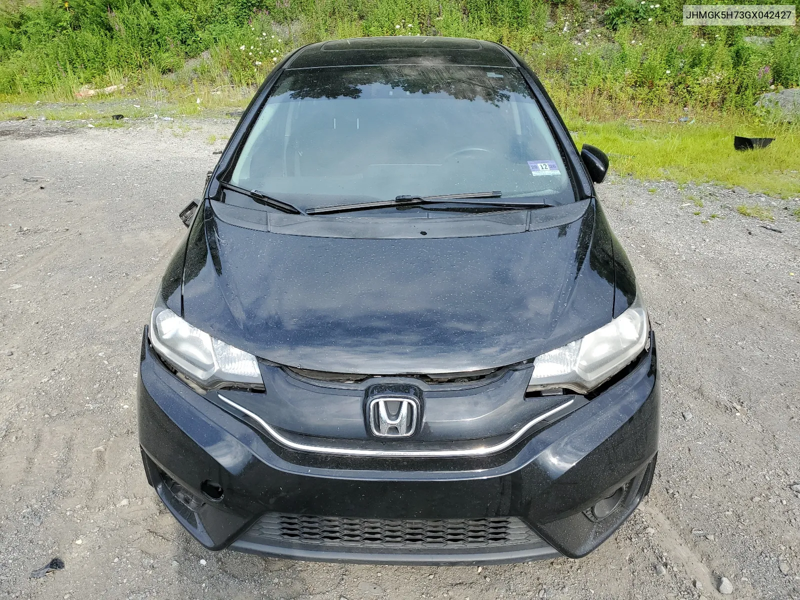 2016 Honda Fit Ex VIN: JHMGK5H73GX042427 Lot: 64753554