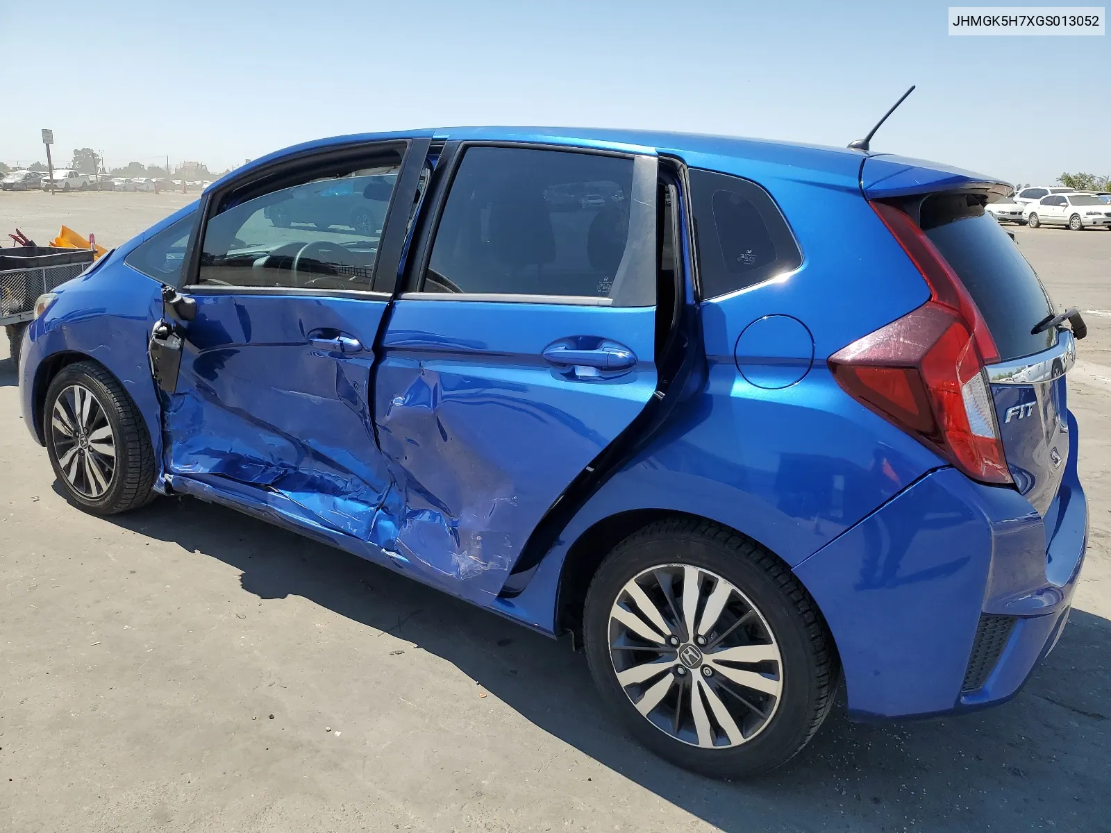 2016 Honda Fit Ex VIN: JHMGK5H7XGS013052 Lot: 65084074