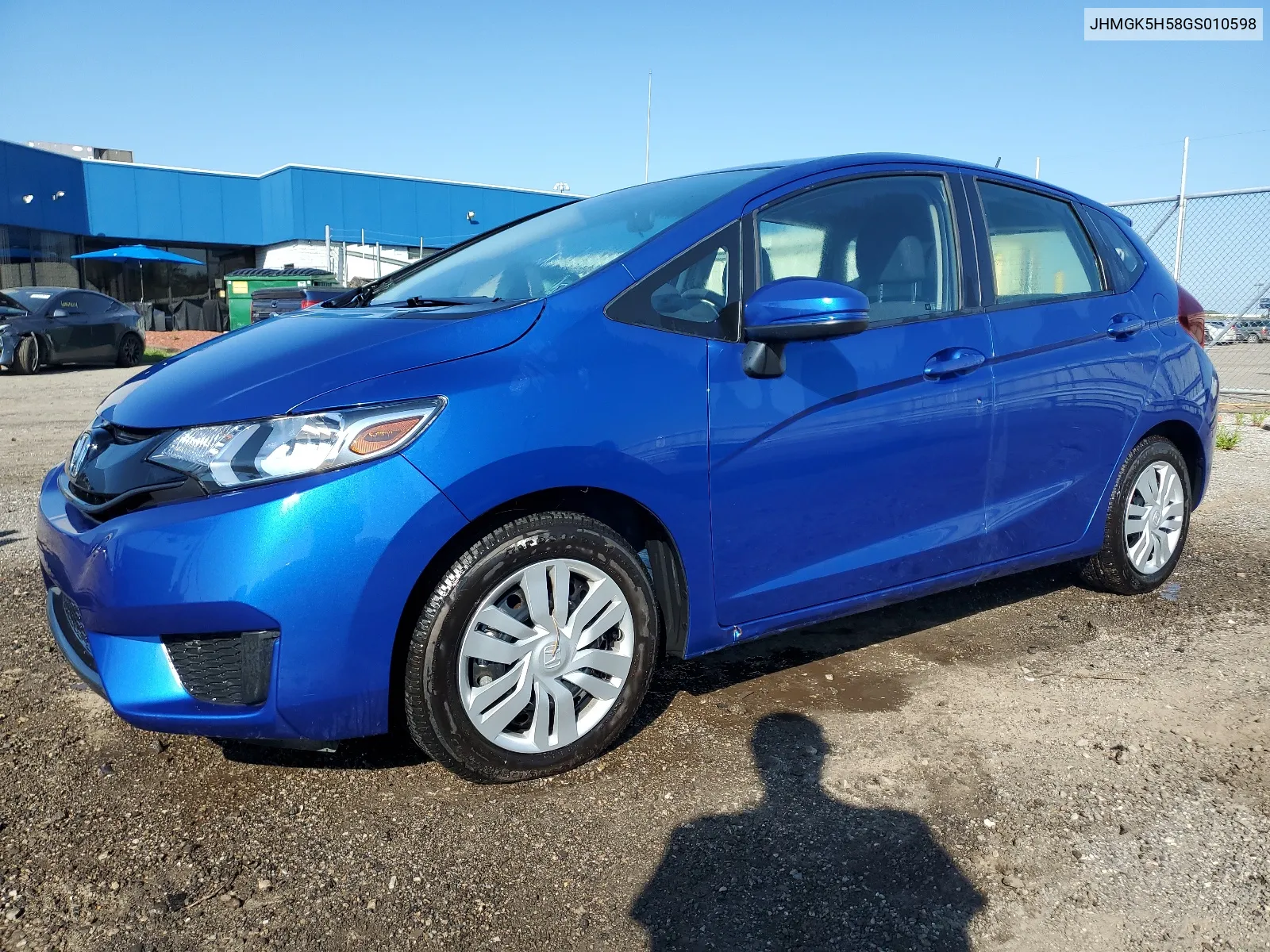 JHMGK5H58GS010598 2016 Honda Fit Lx