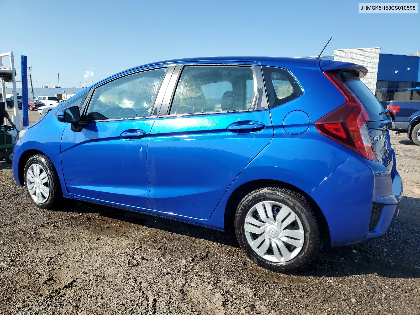 JHMGK5H58GS010598 2016 Honda Fit Lx