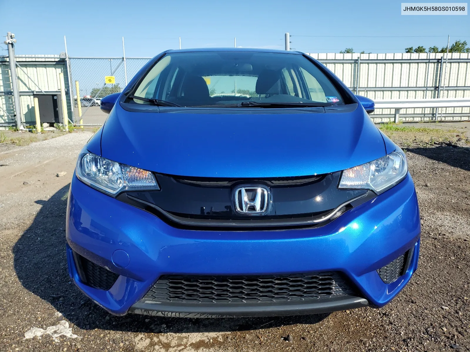 2016 Honda Fit Lx VIN: JHMGK5H58GS010598 Lot: 65447254