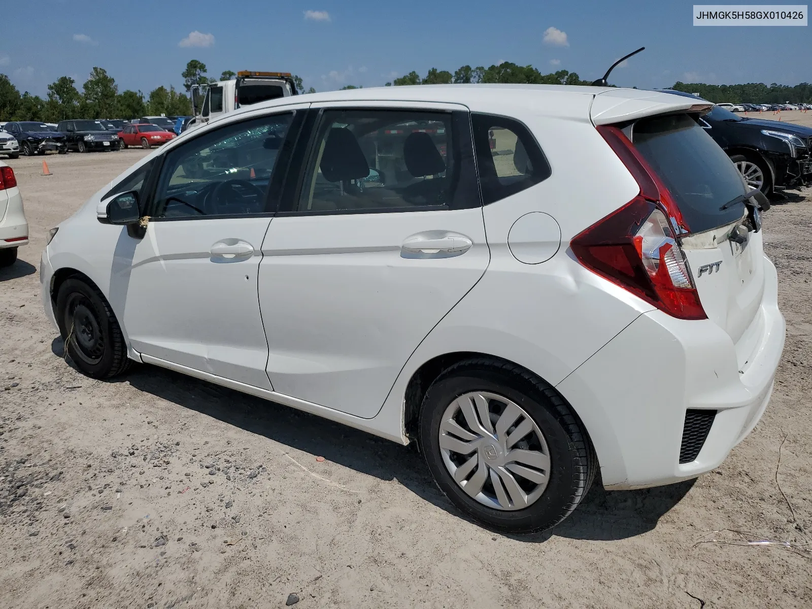 JHMGK5H58GX010426 2016 Honda Fit Lx