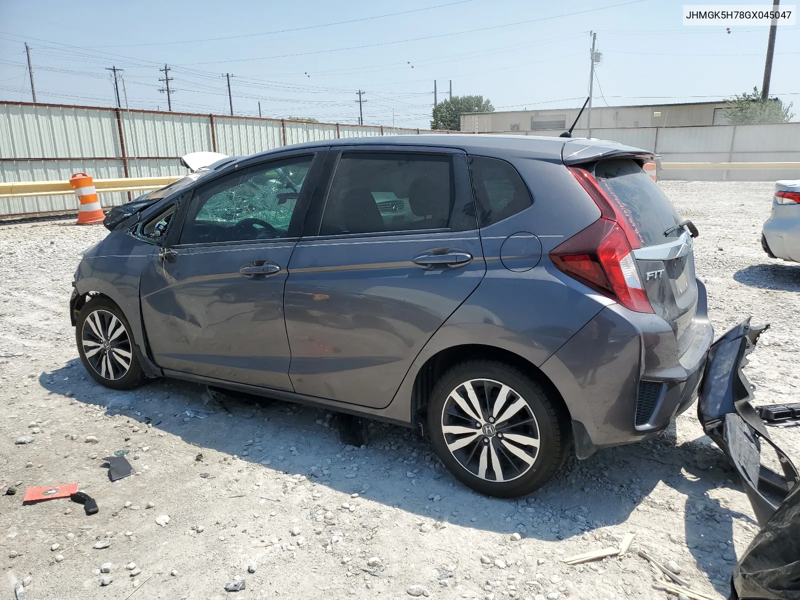 JHMGK5H78GX045047 2016 Honda Fit Ex