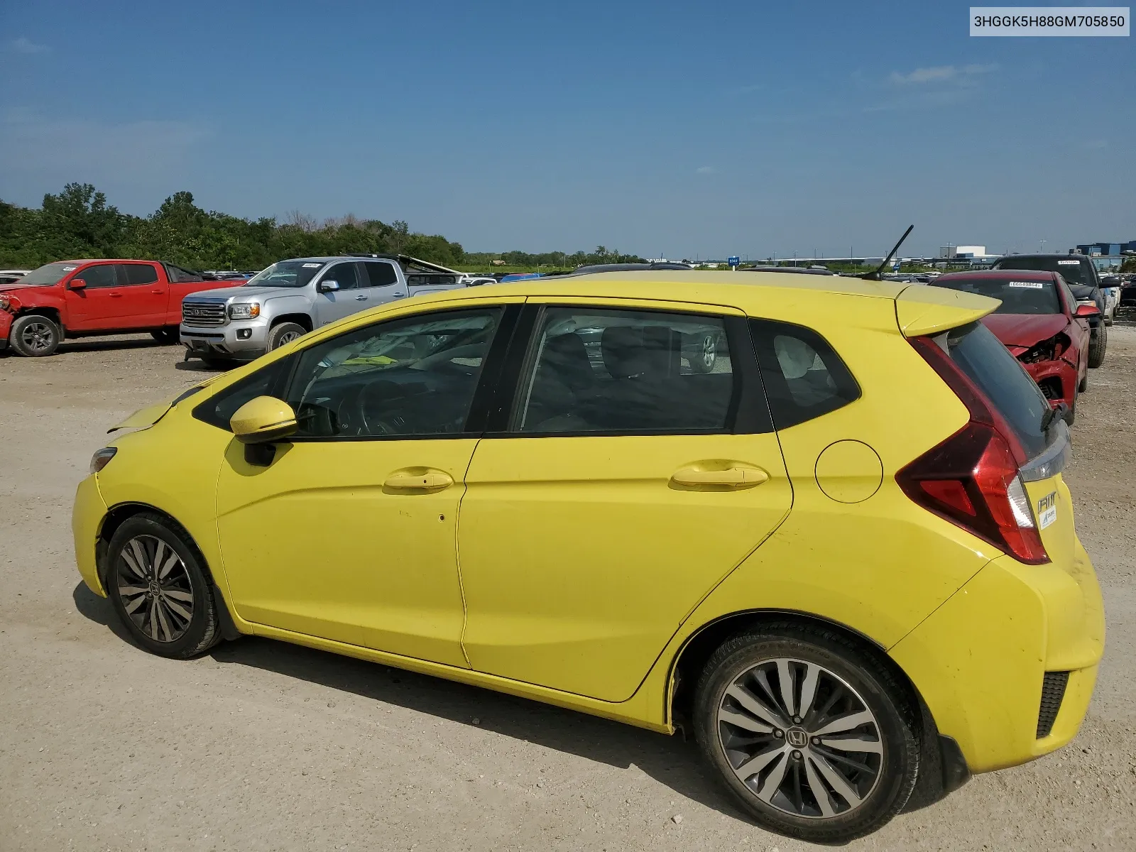 3HGGK5H88GM705850 2016 Honda Fit Ex