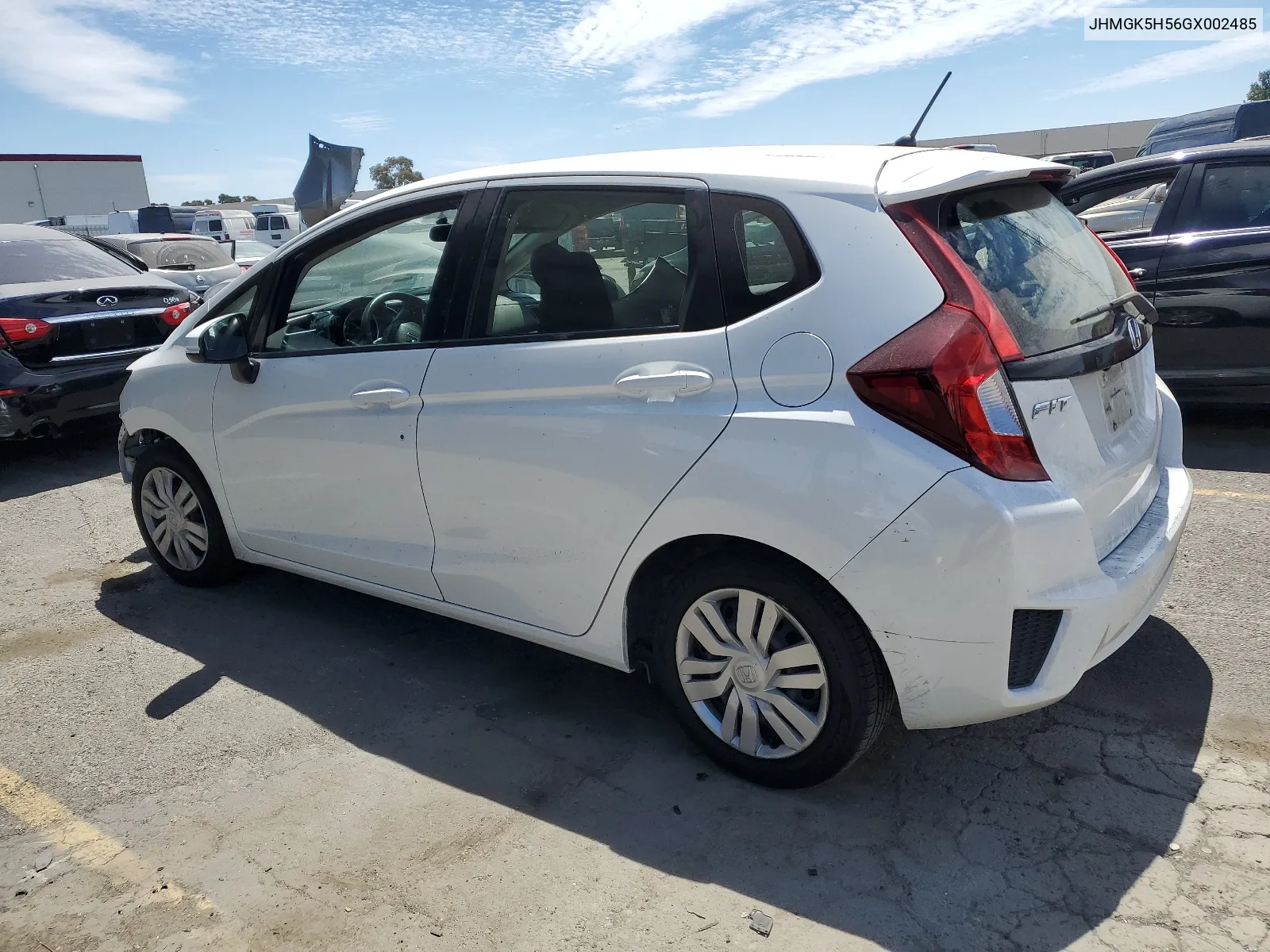 JHMGK5H56GX002485 2016 Honda Fit Lx