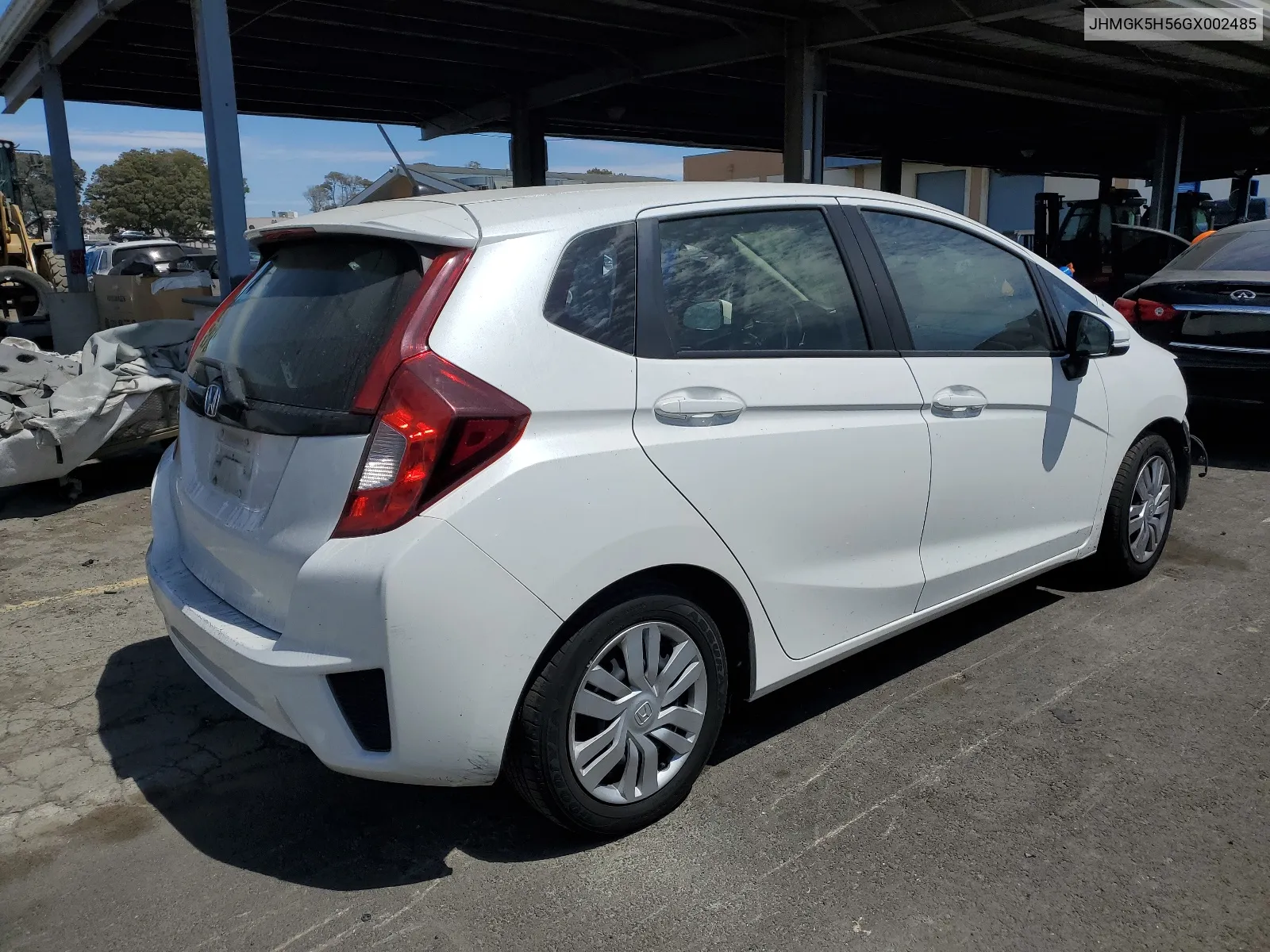 JHMGK5H56GX002485 2016 Honda Fit Lx