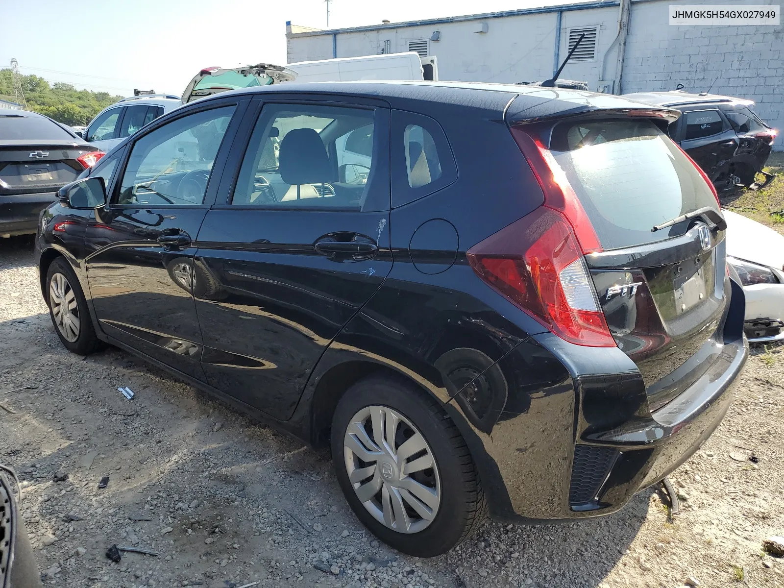 JHMGK5H54GX027949 2016 Honda Fit Lx