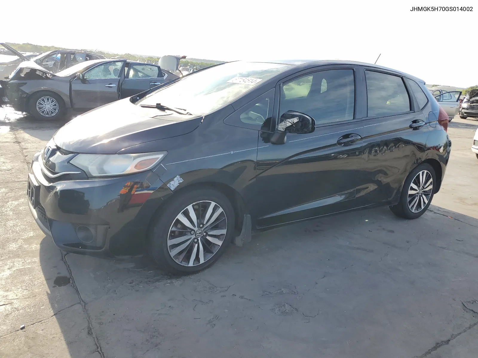 2016 Honda Fit Ex VIN: JHMGK5H70GS014002 Lot: 67154514