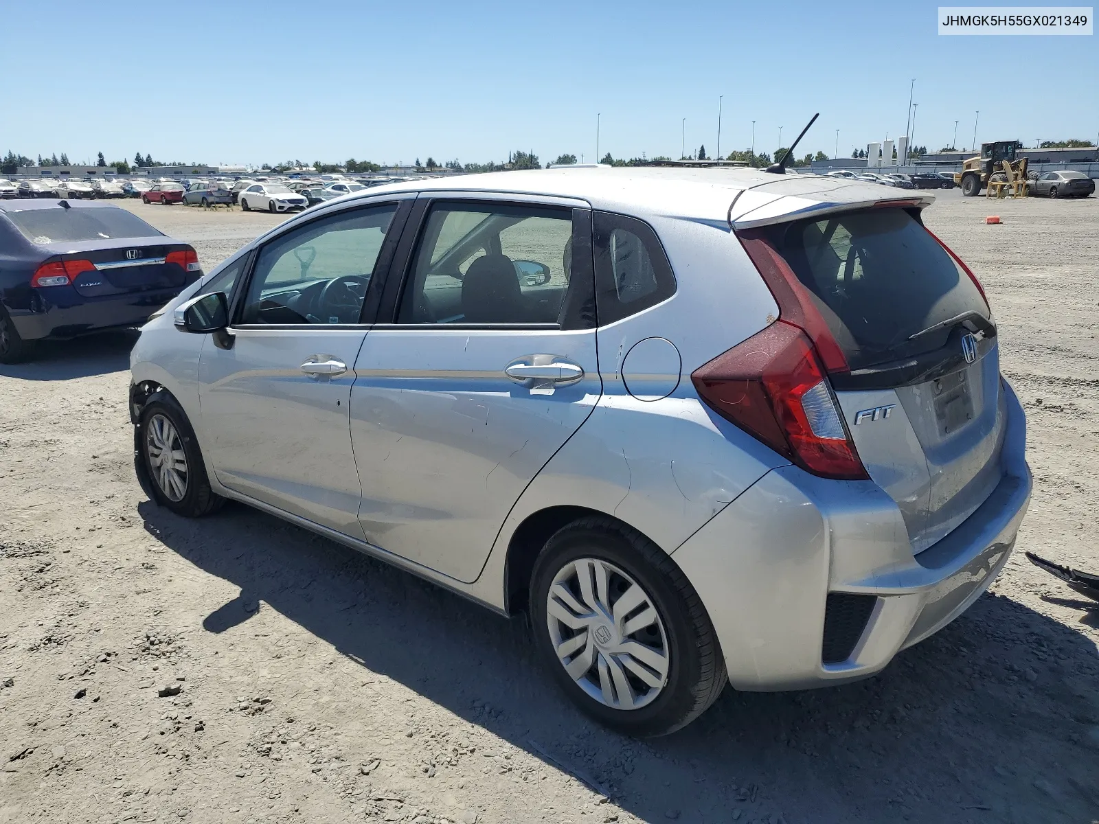 2016 Honda Fit Lx VIN: JHMGK5H55GX021349 Lot: 67480084