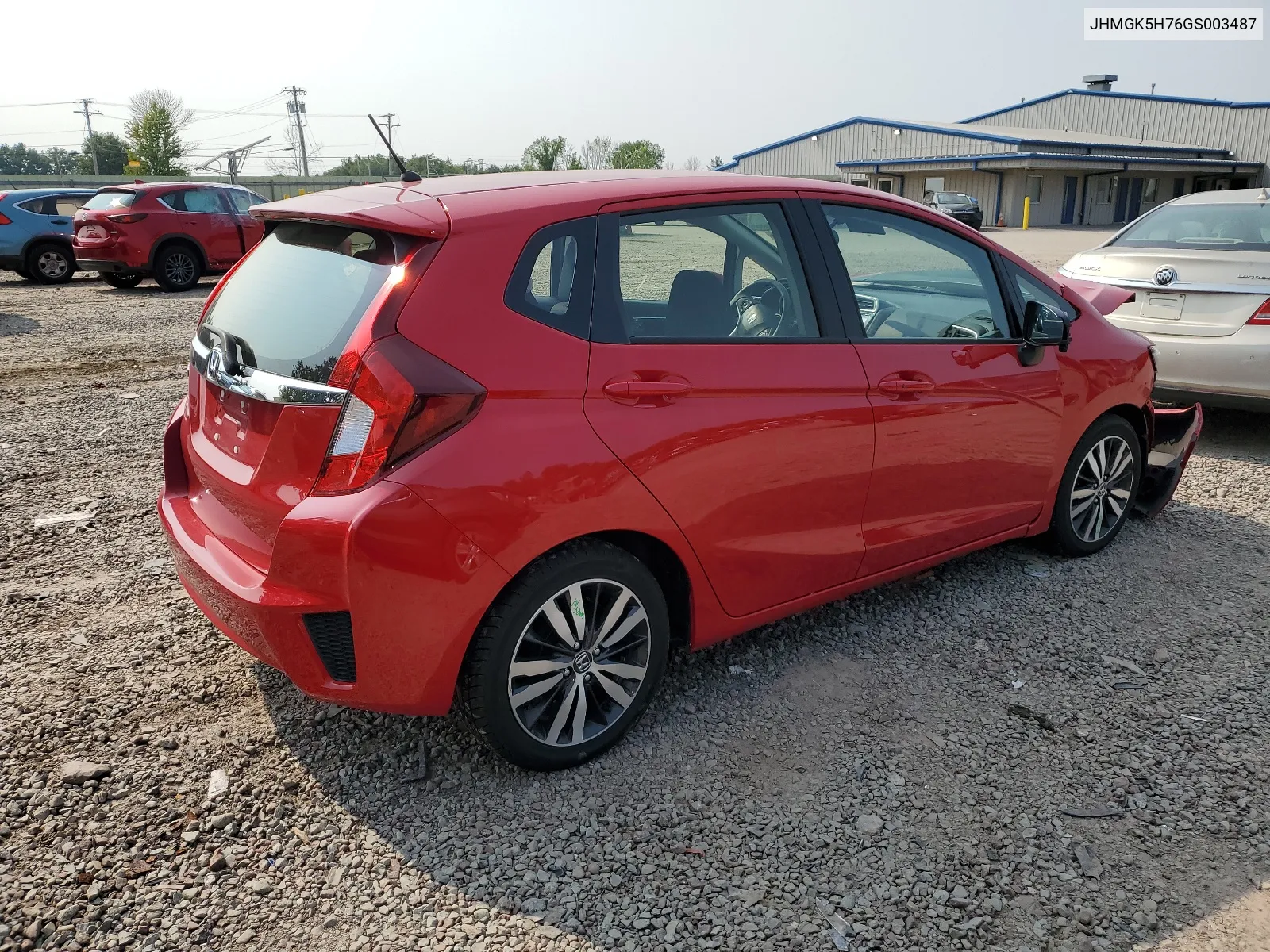 2016 Honda Fit Ex VIN: JHMGK5H76GS003487 Lot: 67684424