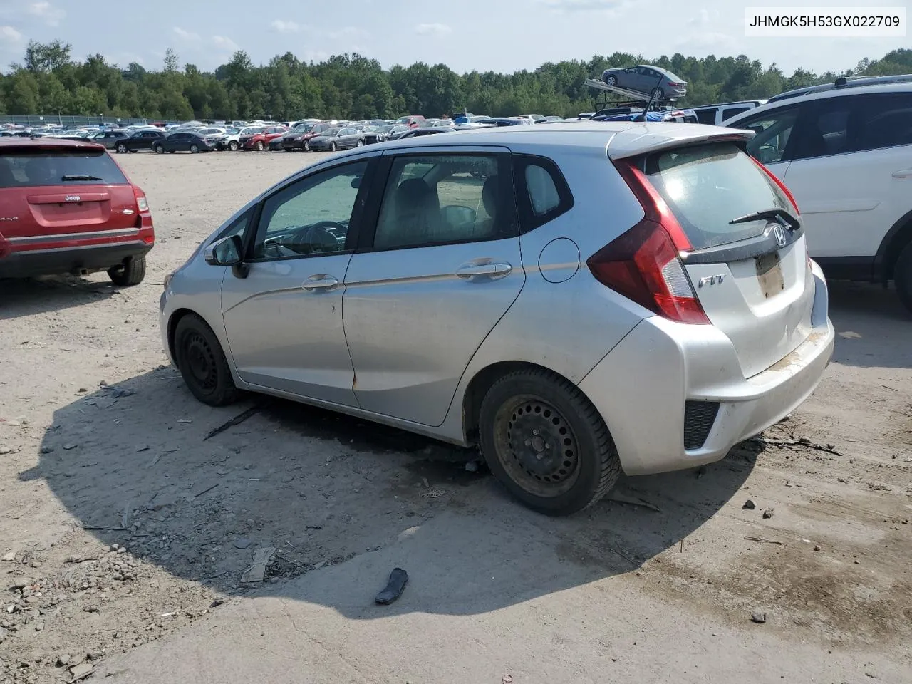 JHMGK5H53GX022709 2016 Honda Fit Lx