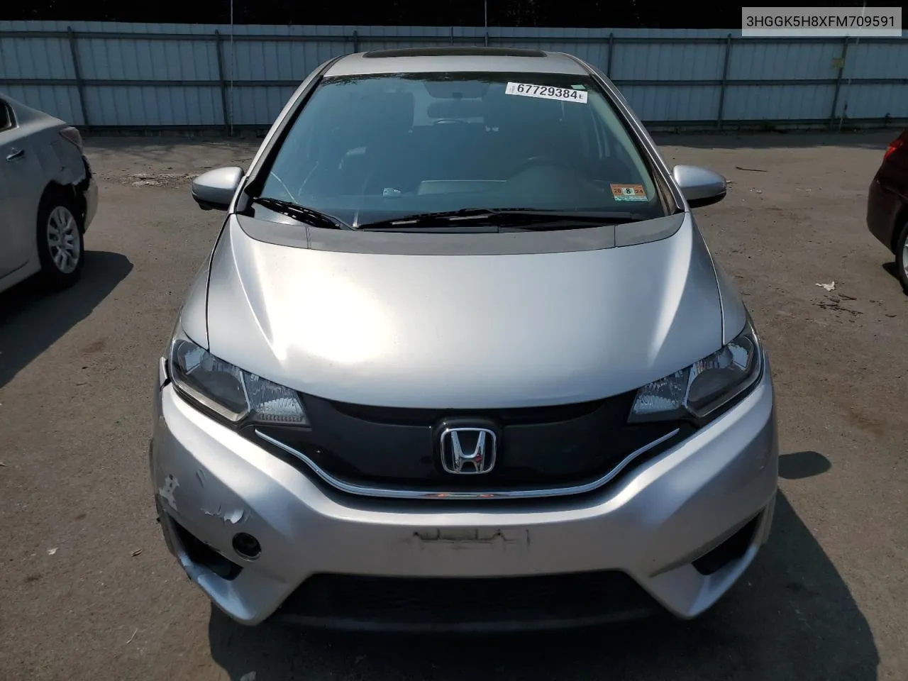 2016 Honda Fit Ex VIN: 3HGGK5H8XFM709591 Lot: 67729384