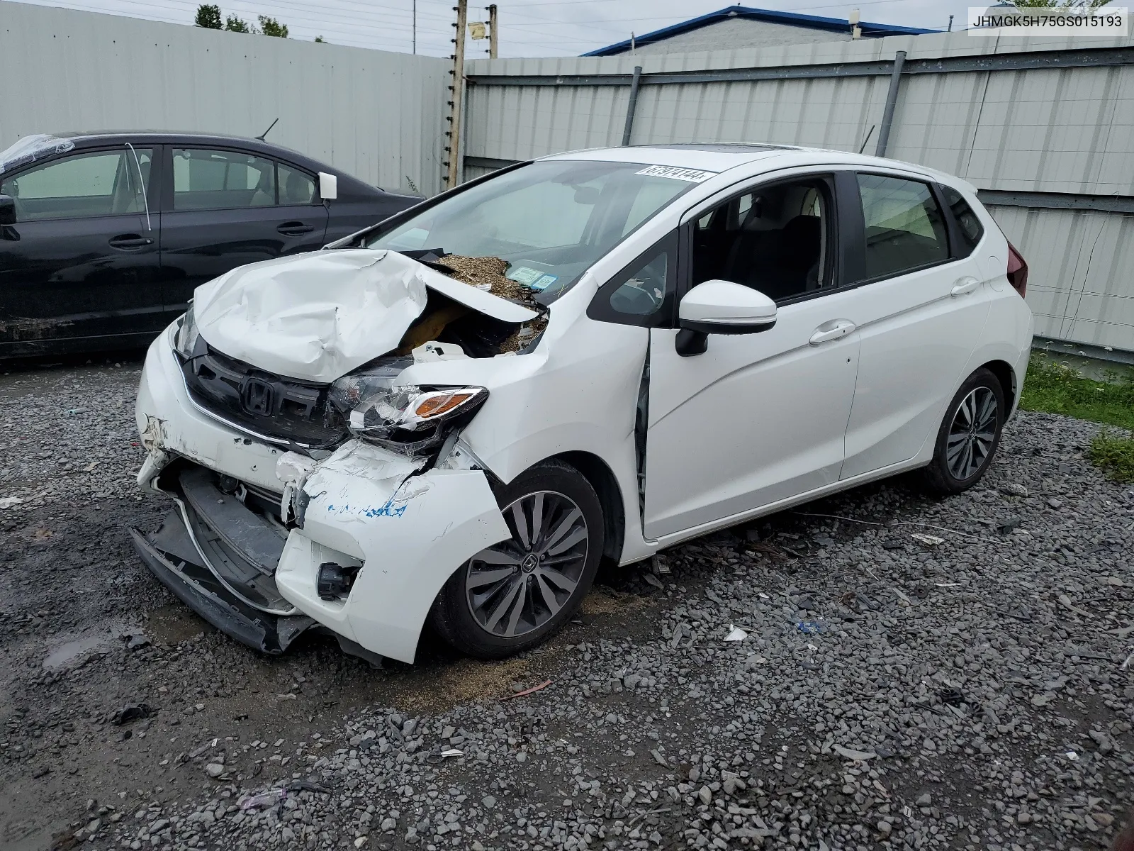 2016 Honda Fit Ex VIN: JHMGK5H75GS015193 Lot: 67974144