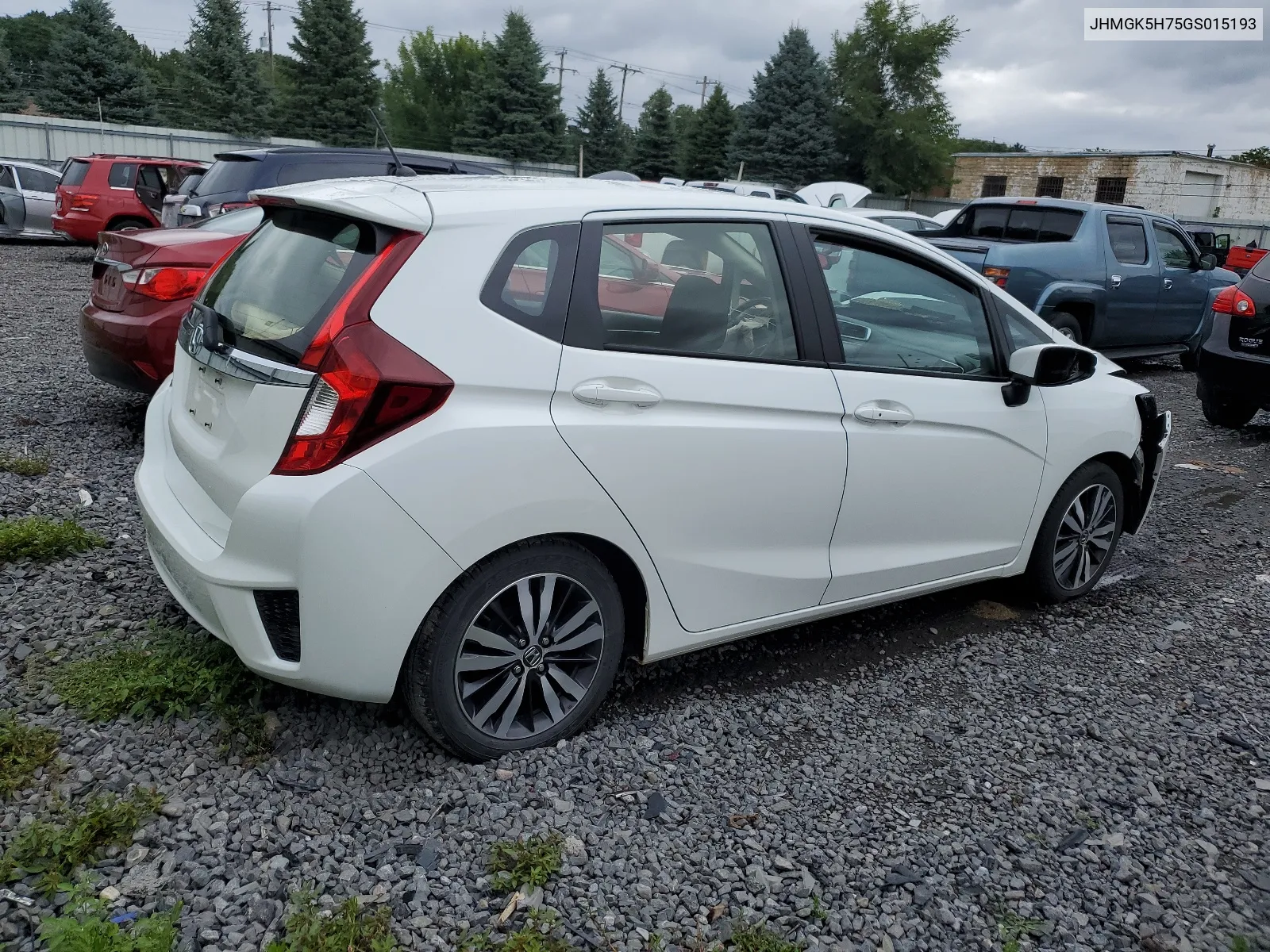 2016 Honda Fit Ex VIN: JHMGK5H75GS015193 Lot: 67974144