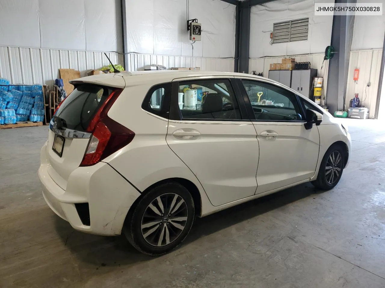 2016 Honda Fit Ex VIN: JHMGK5H75GX030828 Lot: 68913824