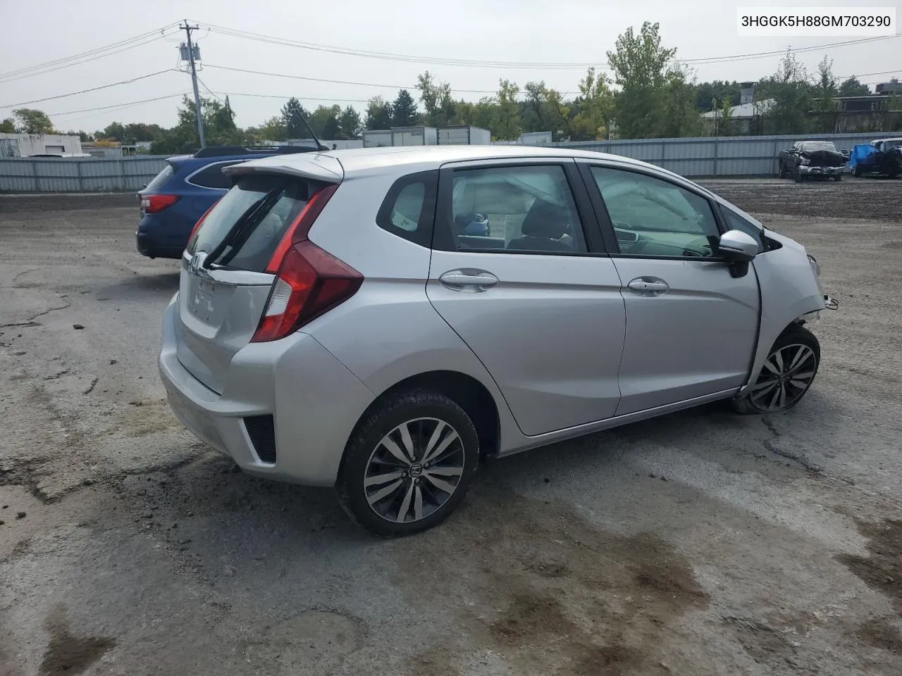 2016 Honda Fit Ex VIN: 3HGGK5H88GM703290 Lot: 70960384