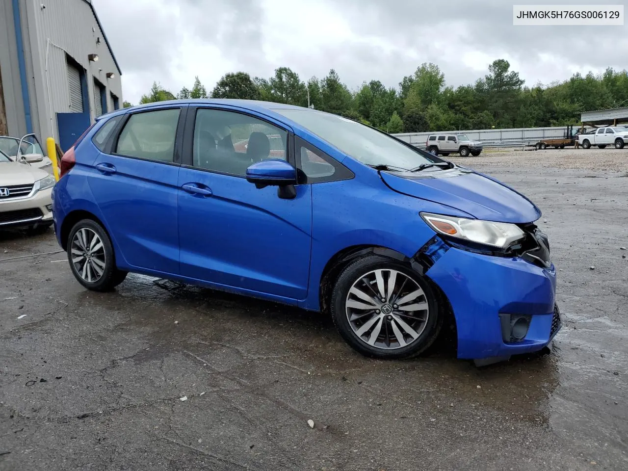 2016 Honda Fit Ex VIN: JHMGK5H76GS006129 Lot: 71431114