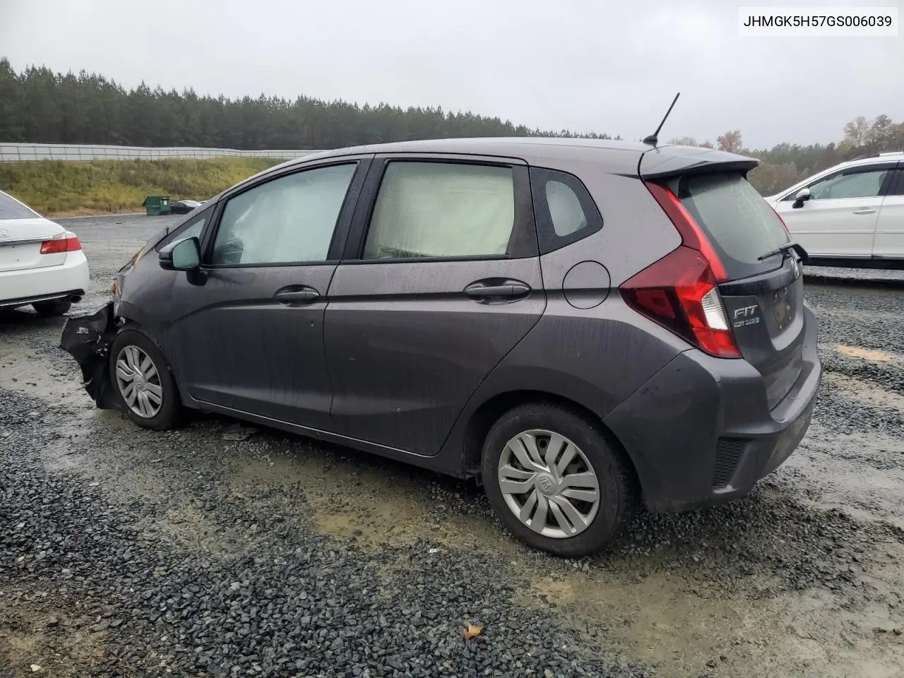 JHMGK5H57GS006039 2016 Honda Fit Lx