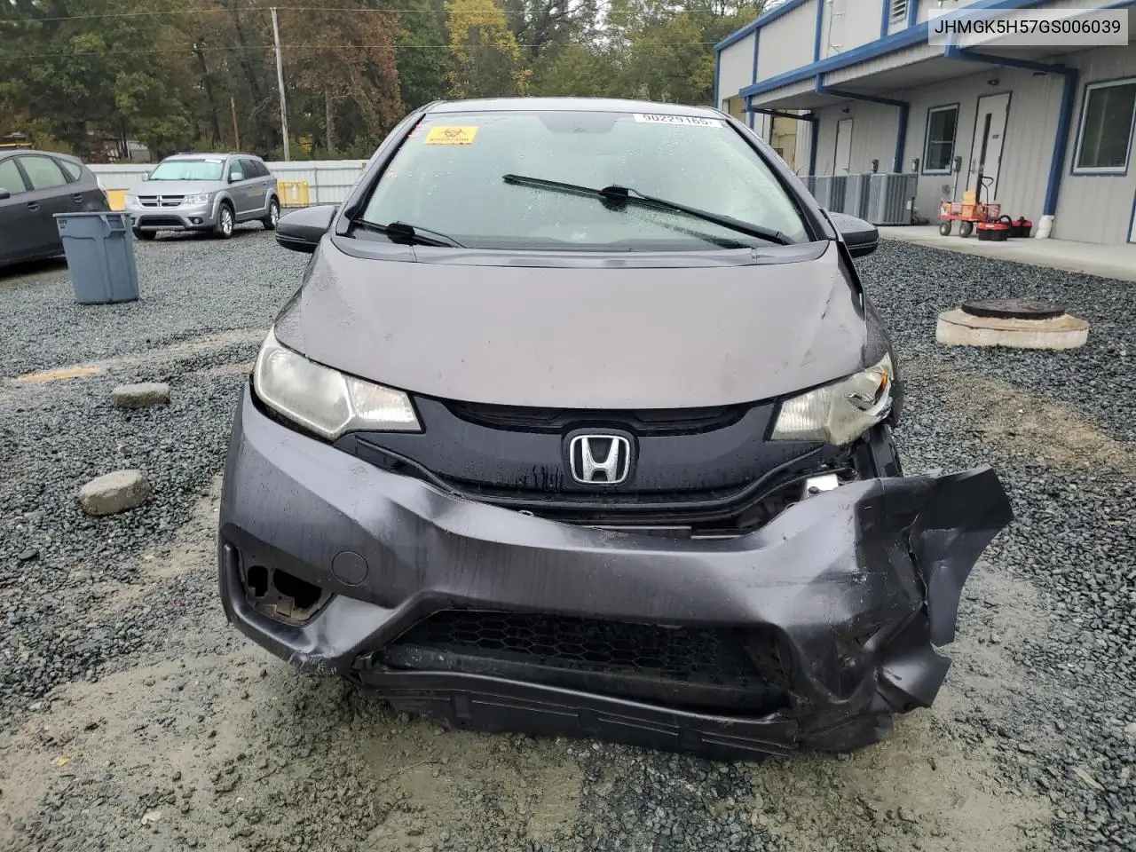 JHMGK5H57GS006039 2016 Honda Fit Lx
