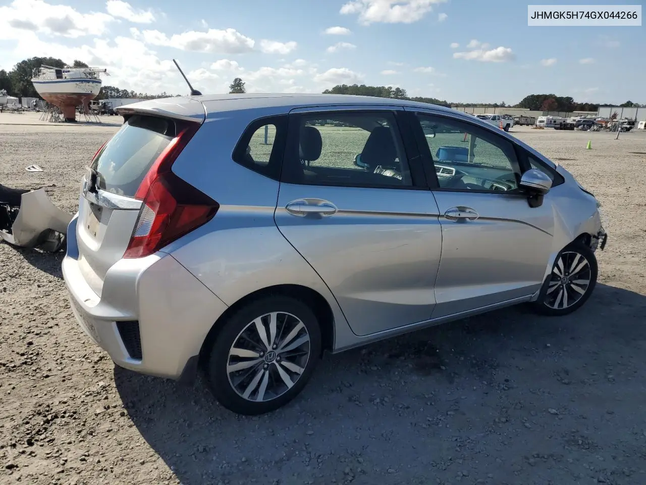 JHMGK5H74GX044266 2016 Honda Fit Ex