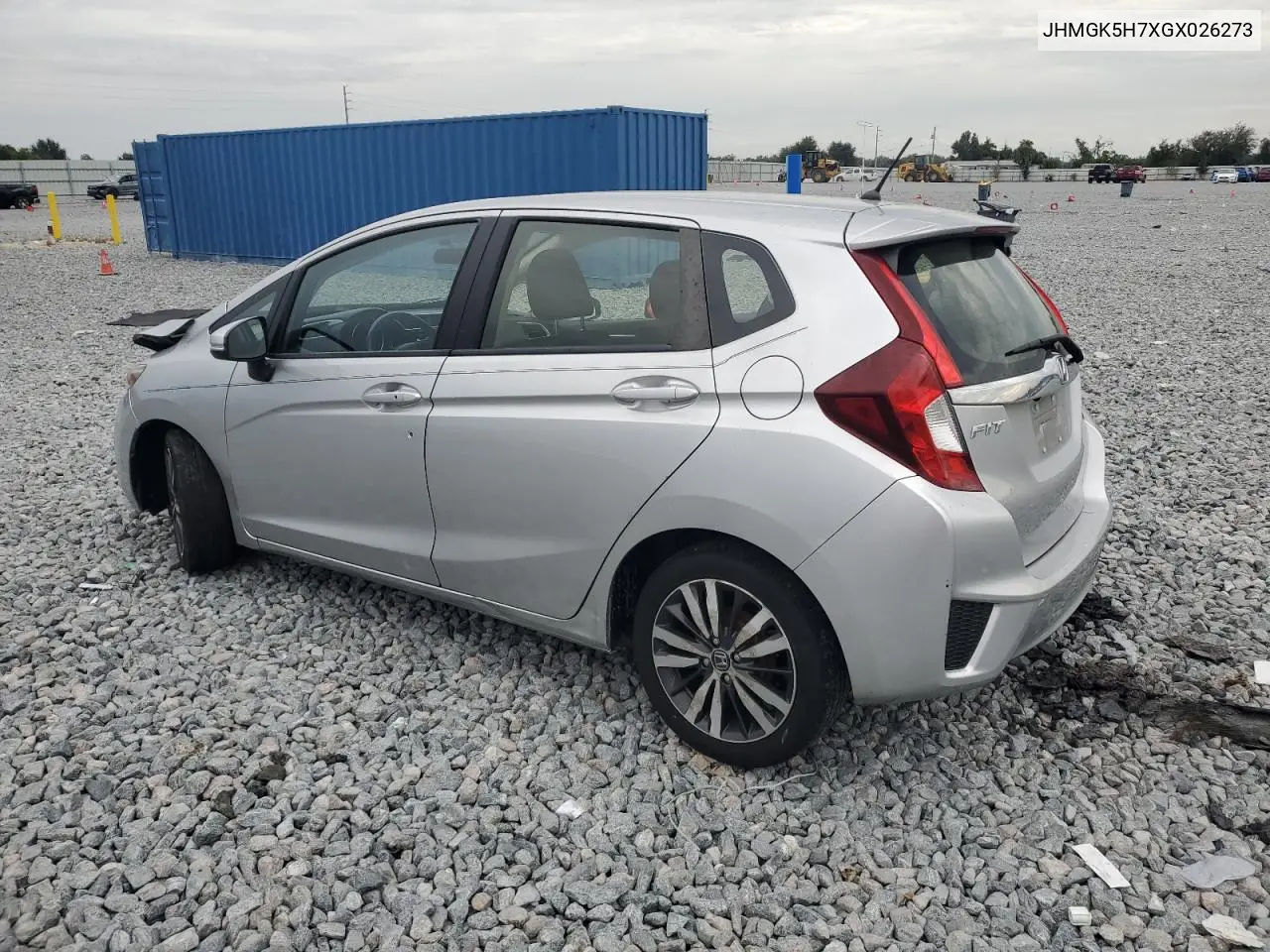 JHMGK5H7XGX026273 2016 Honda Fit Ex
