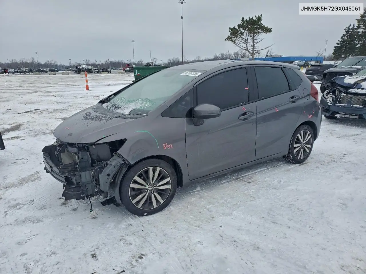 JHMGK5H72GX045061 2016 Honda Fit Ex