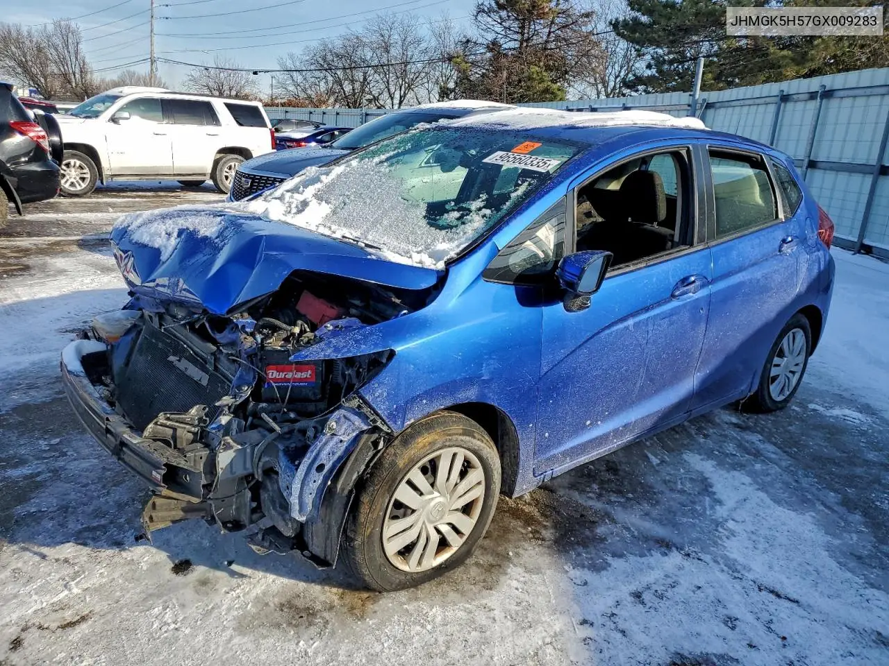 JHMGK5H57GX009283 2016 Honda Fit Lx