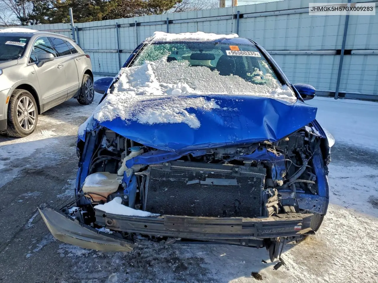 JHMGK5H57GX009283 2016 Honda Fit Lx