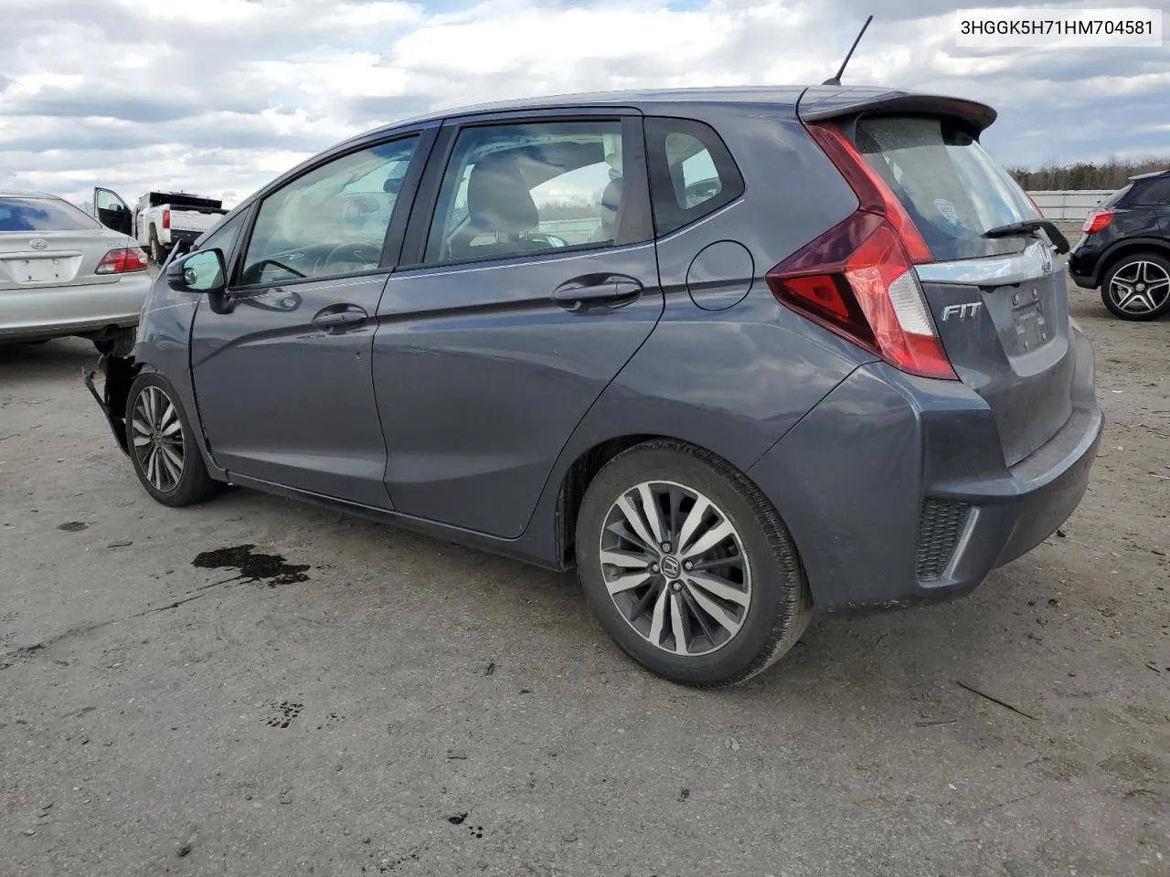 2017 Honda Fit Ex VIN: 3HGGK5H71HM704581 Lot: 47499404