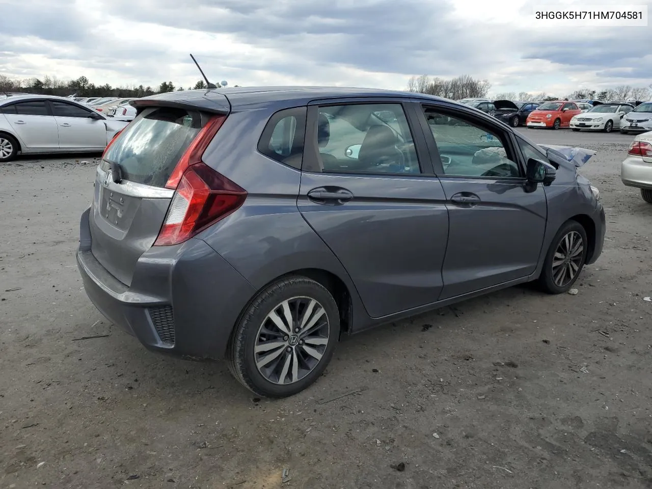 2017 Honda Fit Ex VIN: 3HGGK5H71HM704581 Lot: 47499404