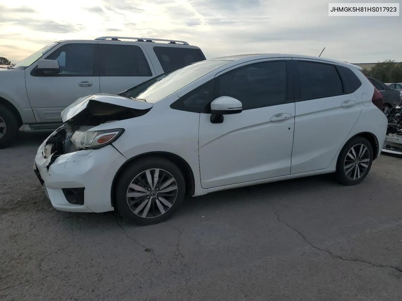 2017 Honda Fit Ex VIN: JHMGK5H81HS017923 Lot: 51447584