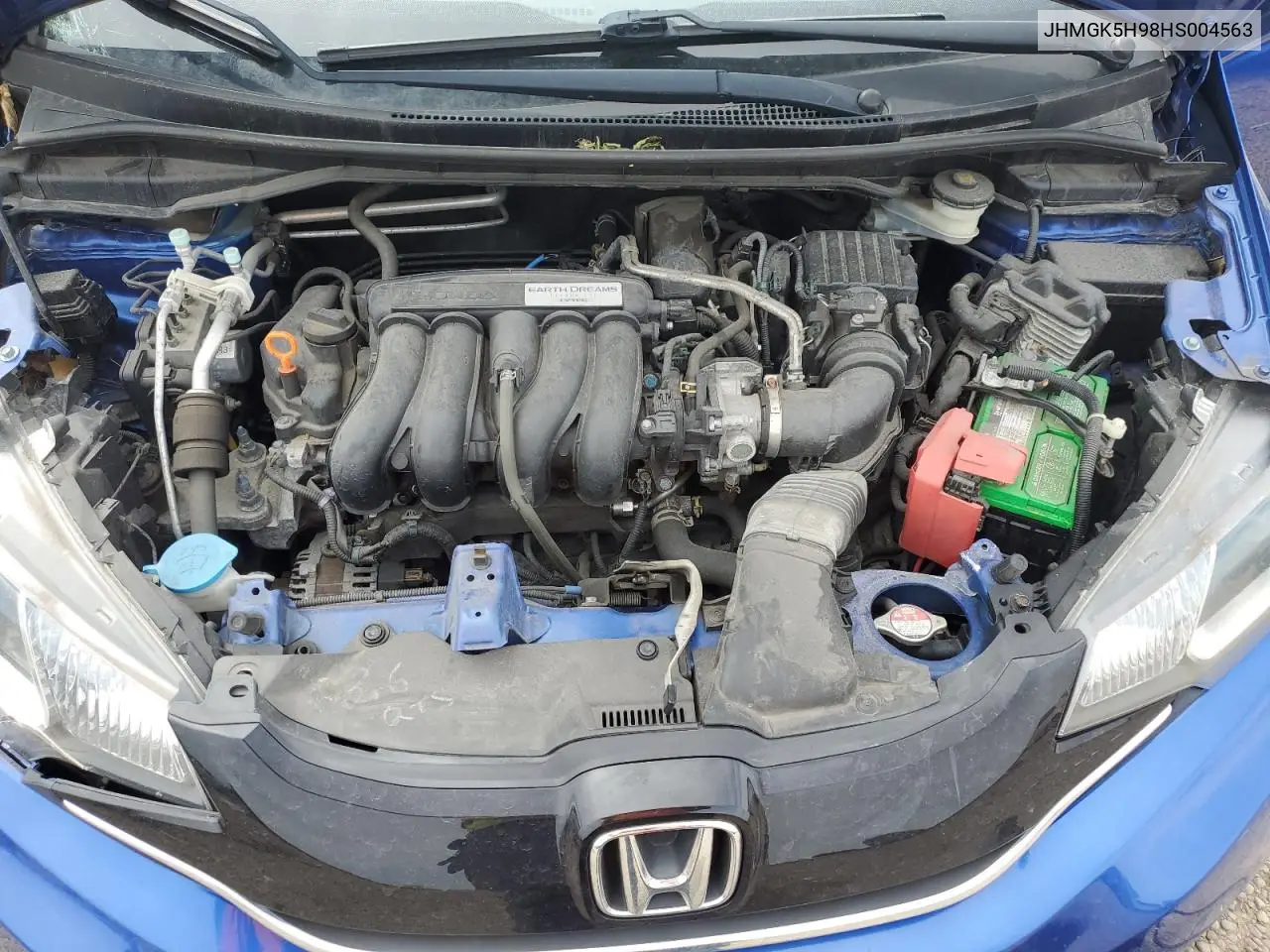 JHMGK5H98HS004563 2017 Honda Fit Ex