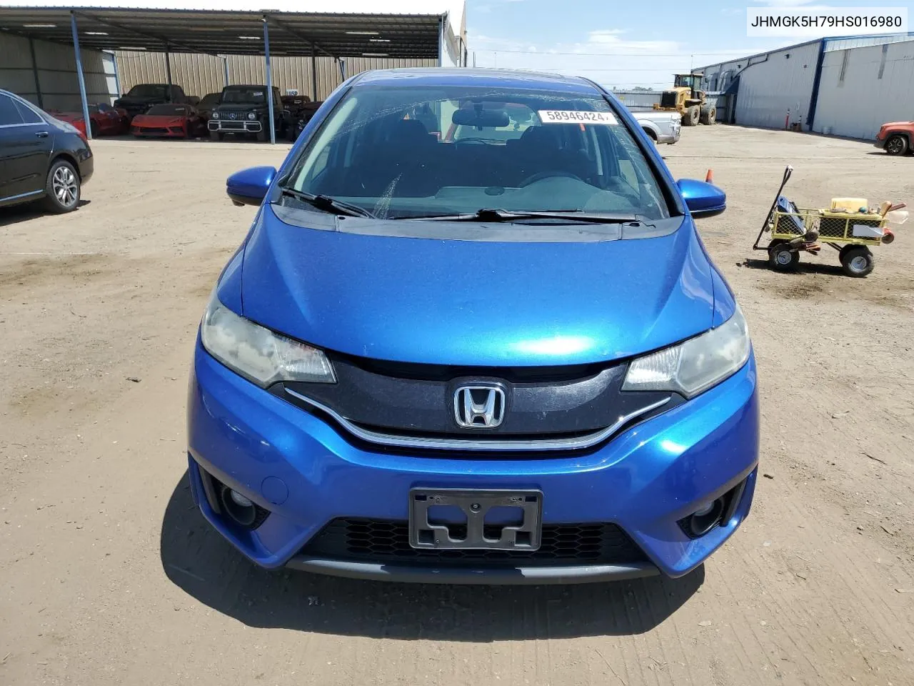 JHMGK5H79HS016980 2017 Honda Fit Ex