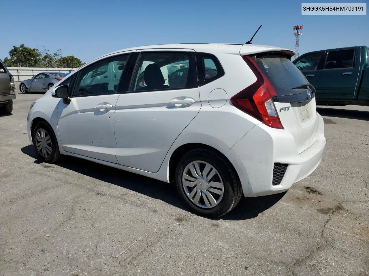 2017 Honda Fit Lx VIN: 3HGGK5H54HM709191 Lot: 60950954