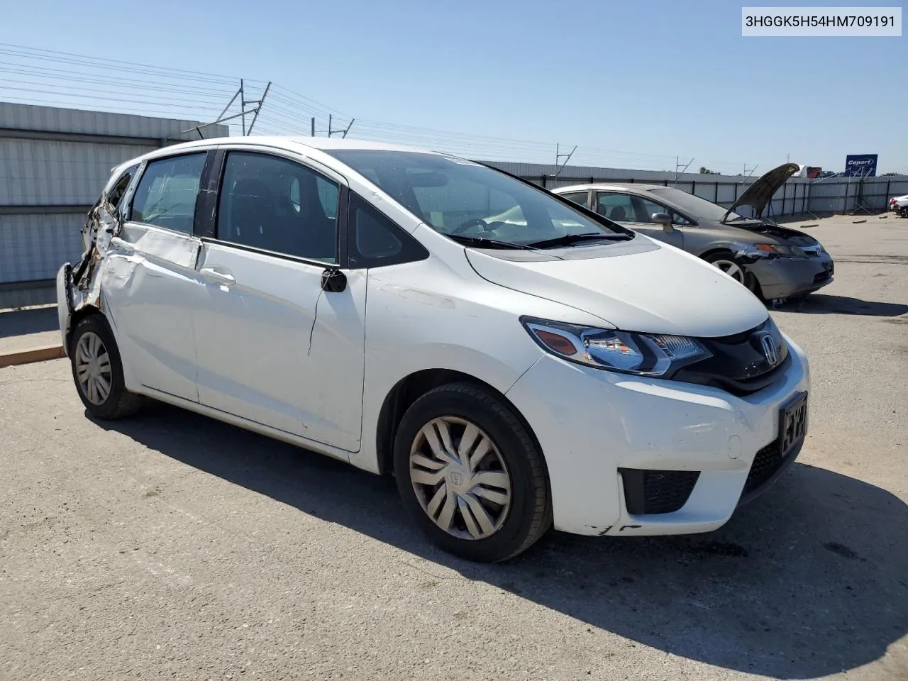 2017 Honda Fit Lx VIN: 3HGGK5H54HM709191 Lot: 60950954