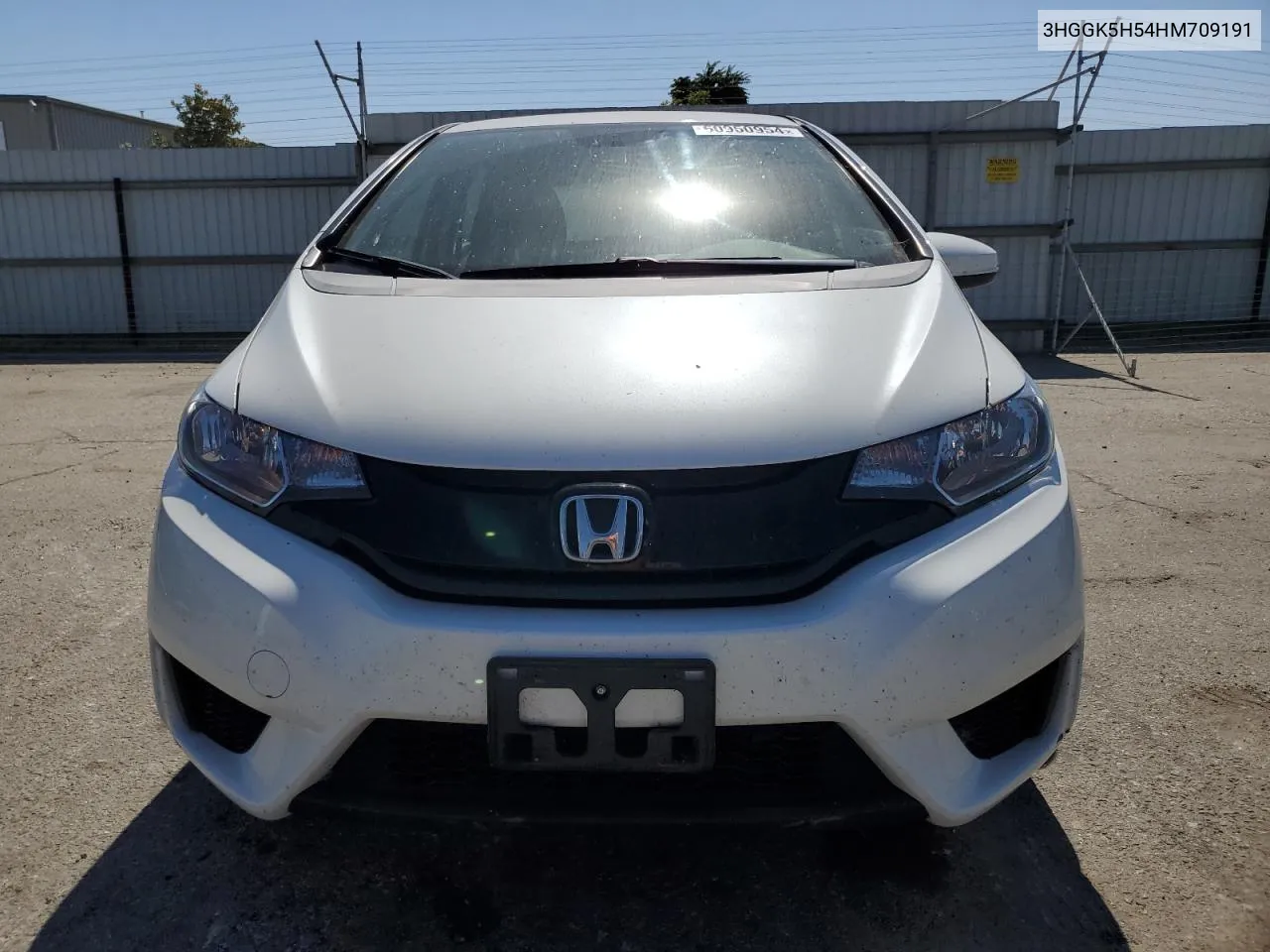 2017 Honda Fit Lx VIN: 3HGGK5H54HM709191 Lot: 60950954