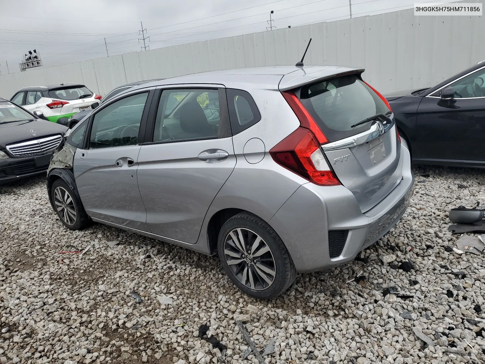 2017 Honda Fit Ex VIN: 3HGGK5H75HM711856 Lot: 61473524