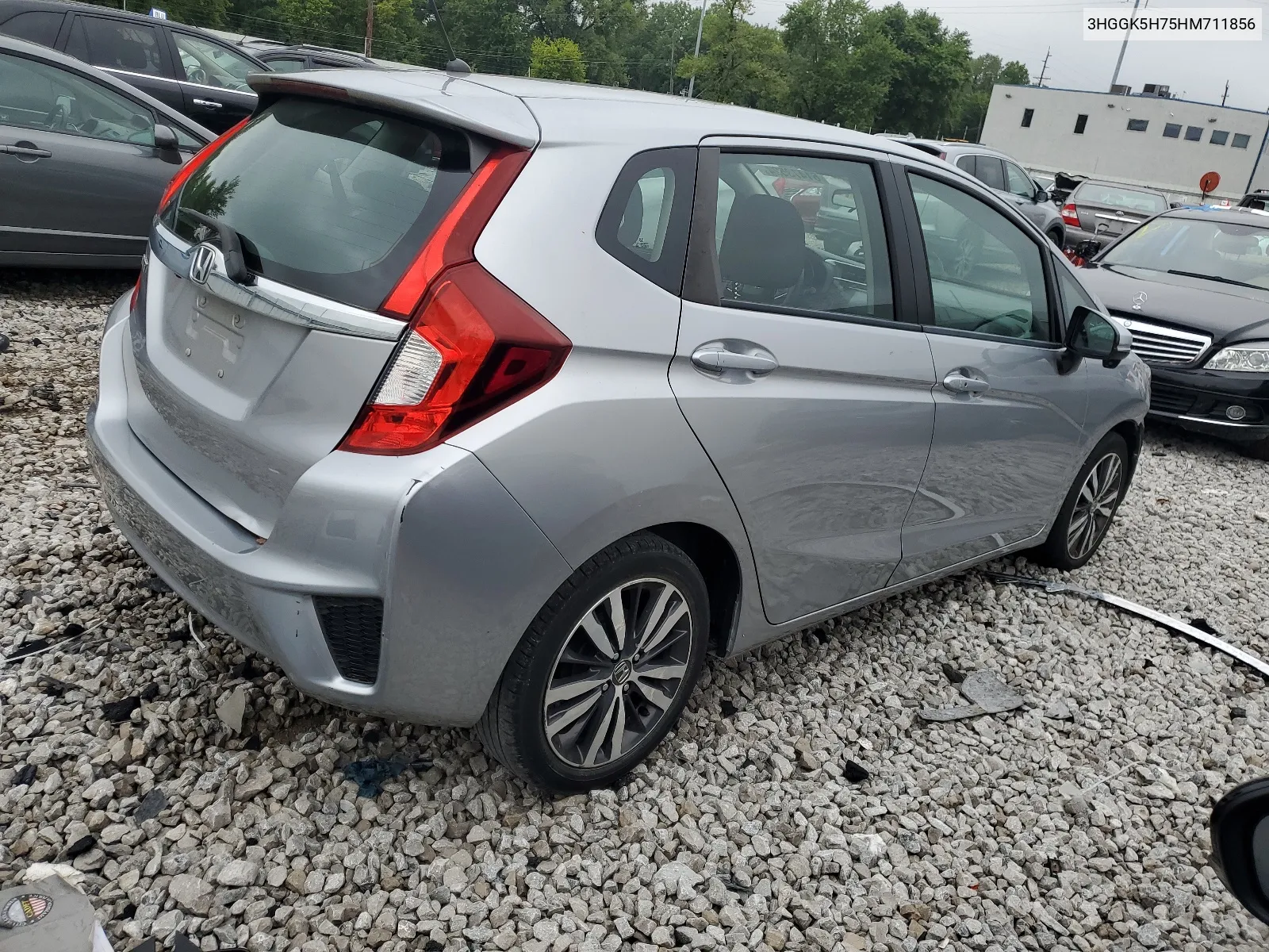 2017 Honda Fit Ex VIN: 3HGGK5H75HM711856 Lot: 61473524