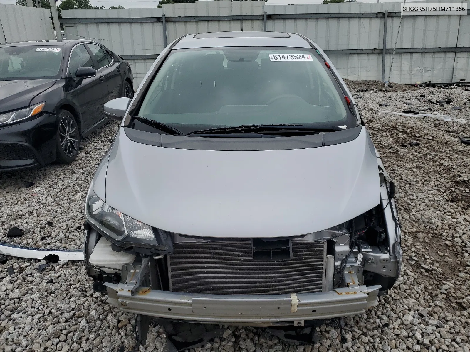 3HGGK5H75HM711856 2017 Honda Fit Ex