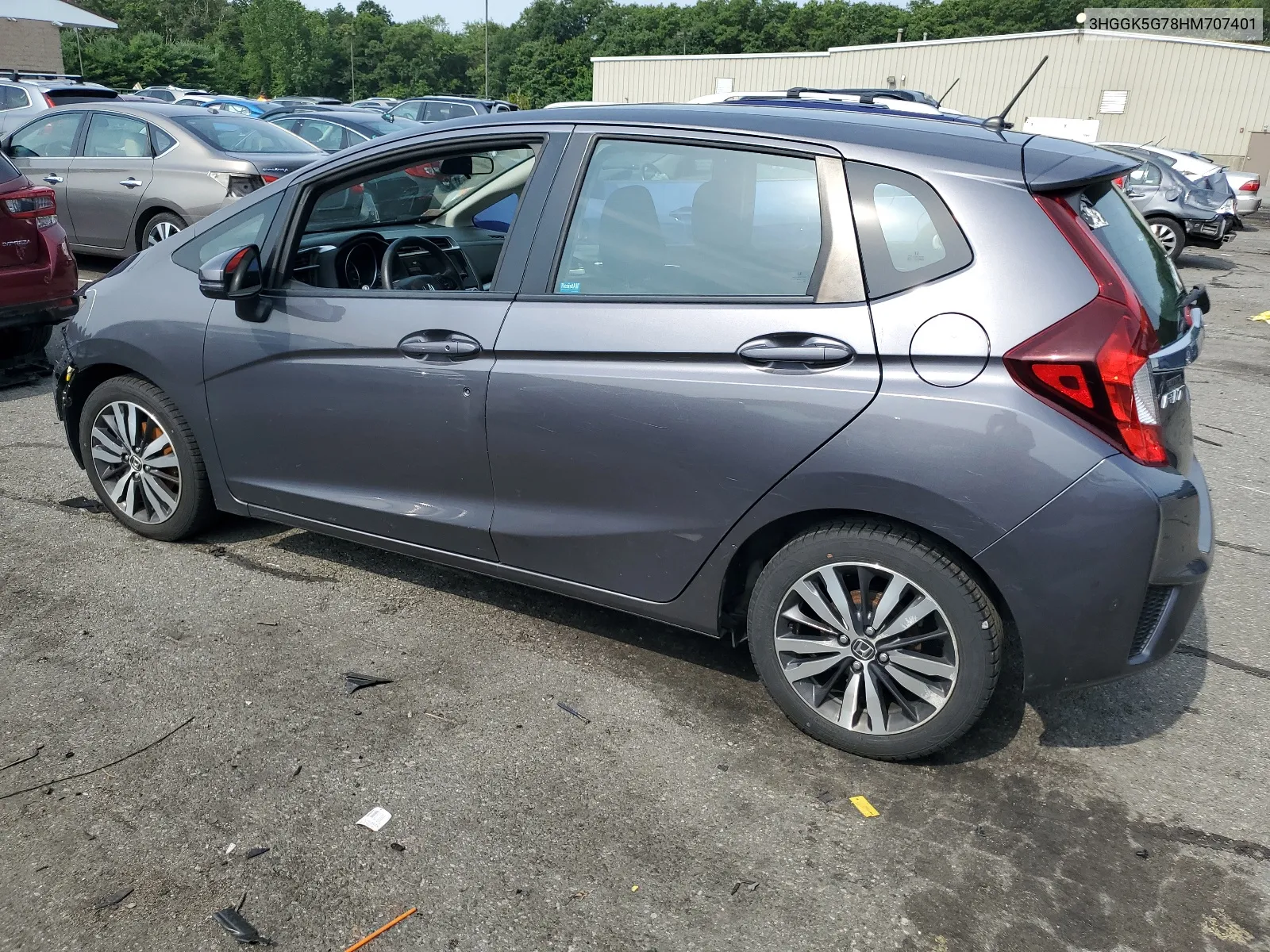 2017 Honda Fit Ex VIN: 3HGGK5G78HM707401 Lot: 62284664