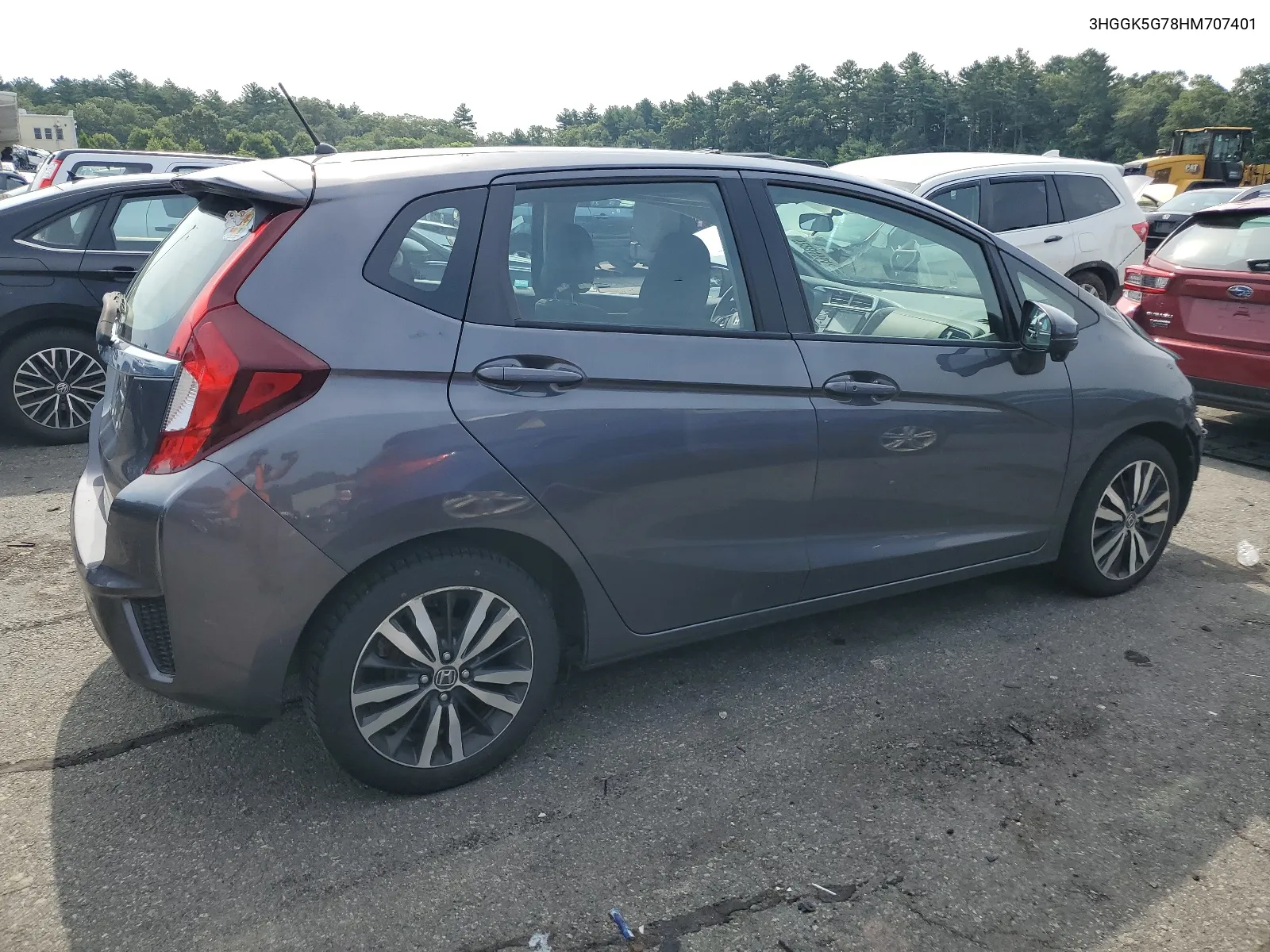 3HGGK5G78HM707401 2017 Honda Fit Ex