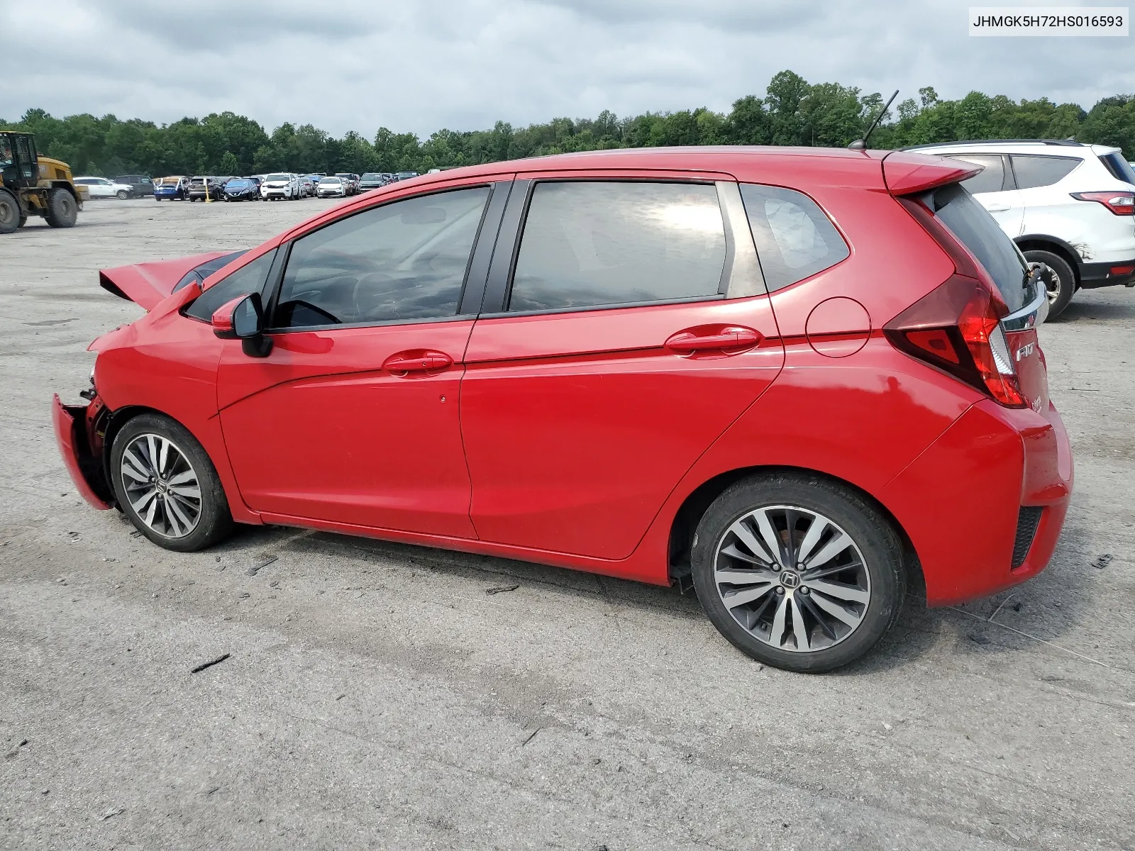 2017 Honda Fit Ex VIN: JHMGK5H72HS016593 Lot: 64741054