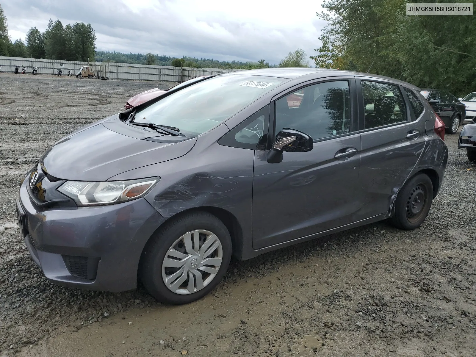 JHMGK5H58HS018721 2017 Honda Fit Lx