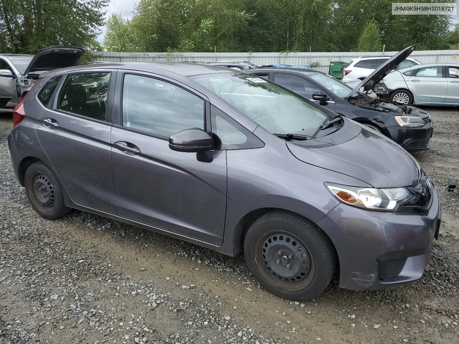 JHMGK5H58HS018721 2017 Honda Fit Lx