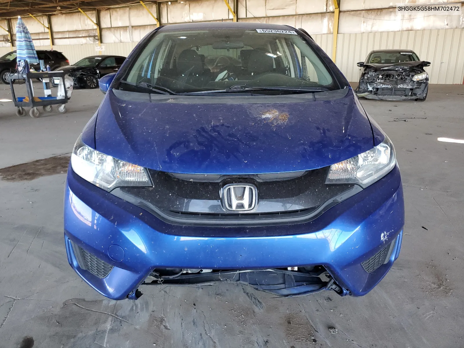 3HGGK5G58HM702472 2017 Honda Fit Lx