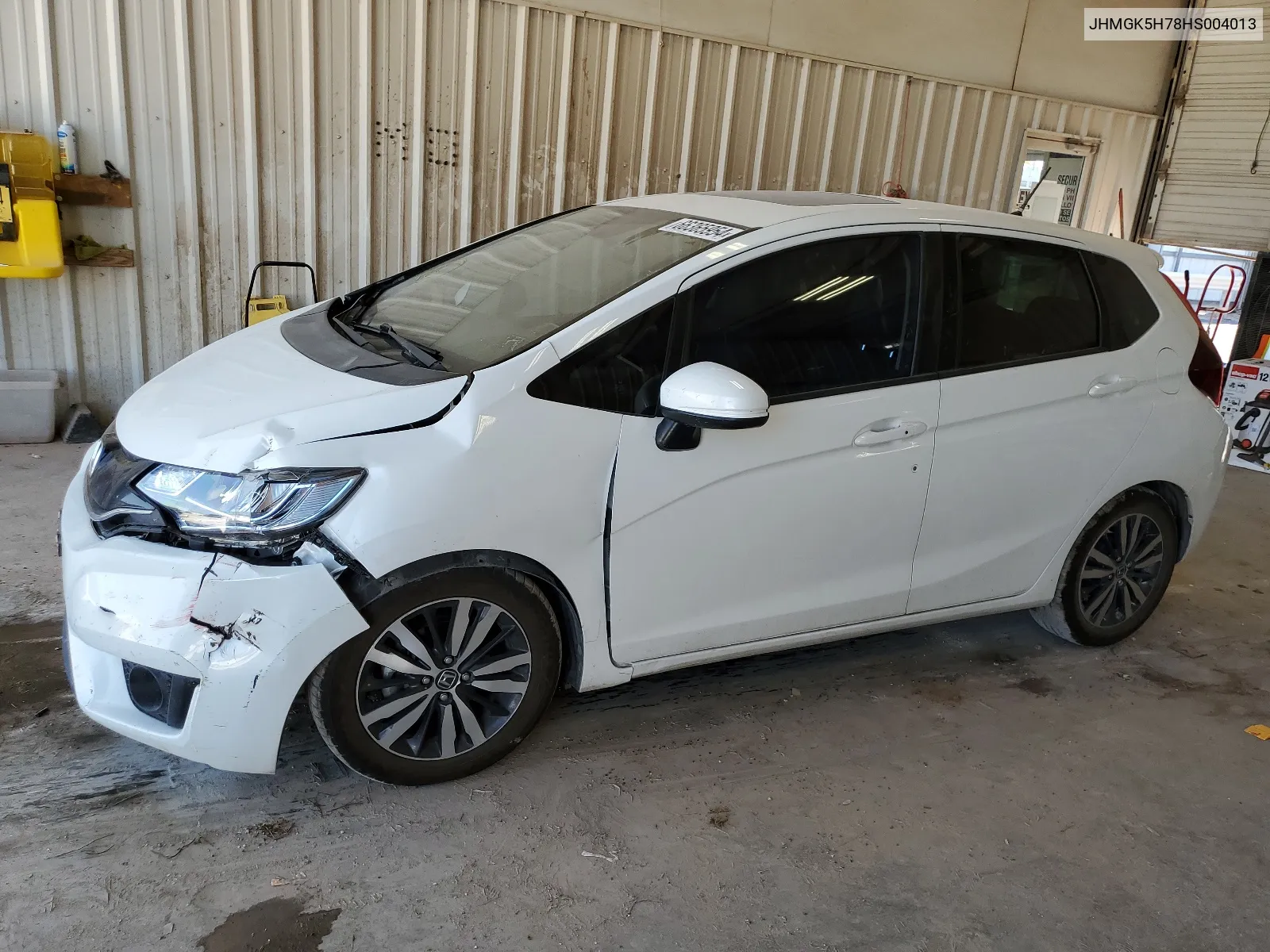 JHMGK5H78HS004013 2017 Honda Fit Ex