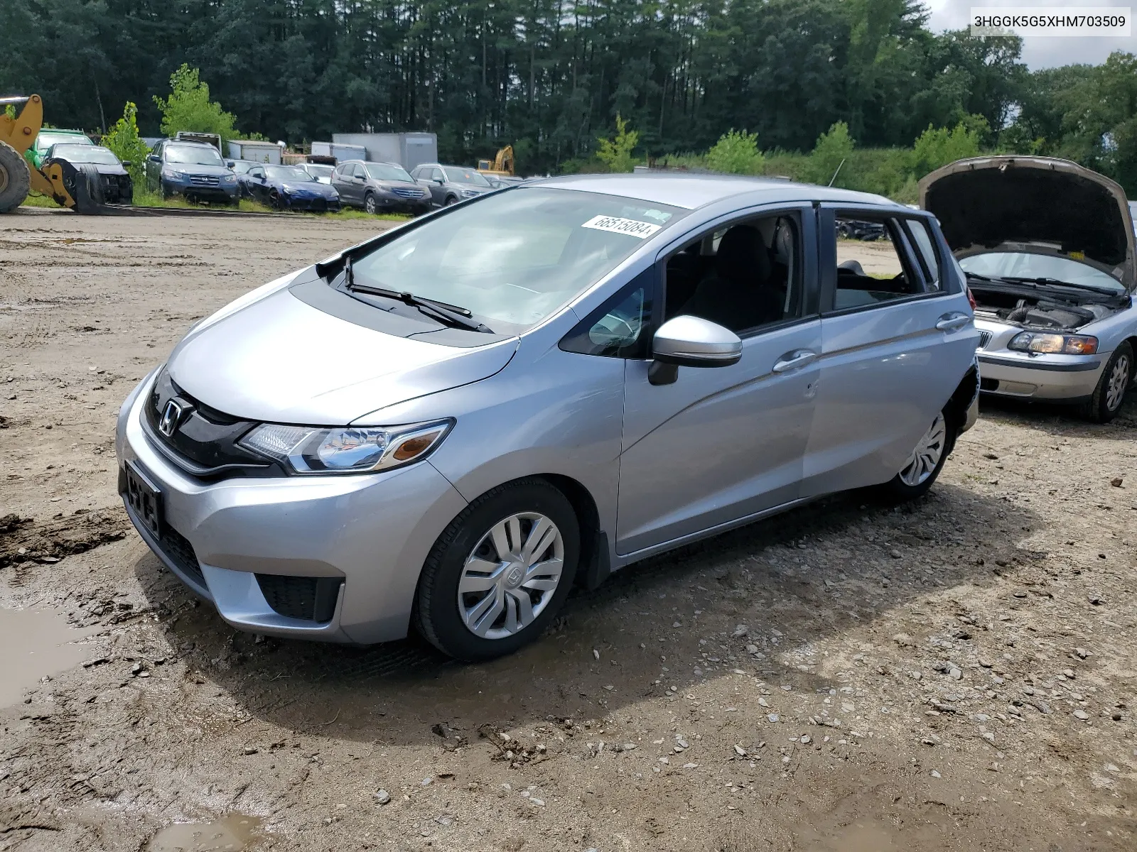 2017 Honda Fit Lx VIN: 3HGGK5G5XHM703509 Lot: 66515084