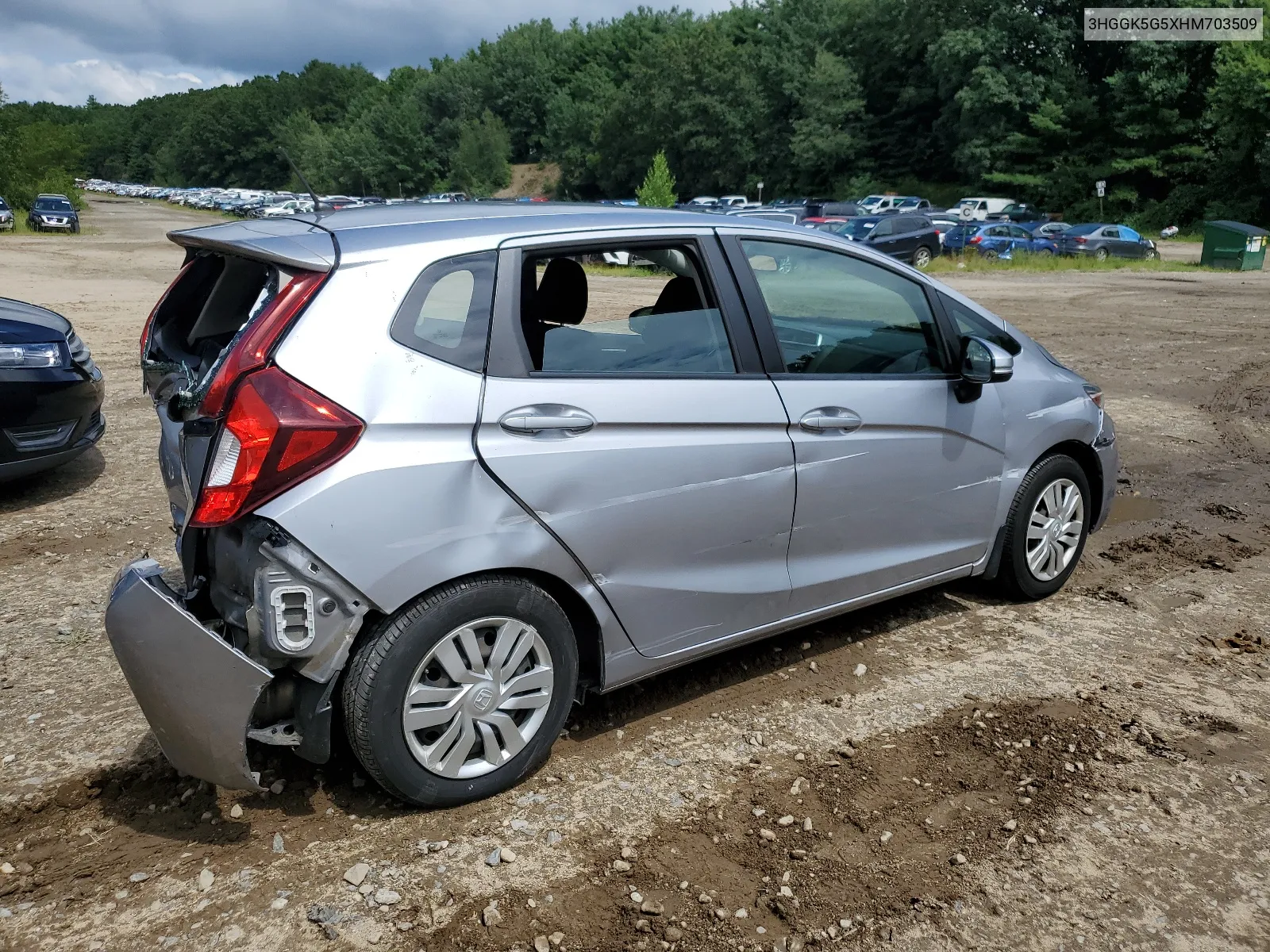 2017 Honda Fit Lx VIN: 3HGGK5G5XHM703509 Lot: 66515084